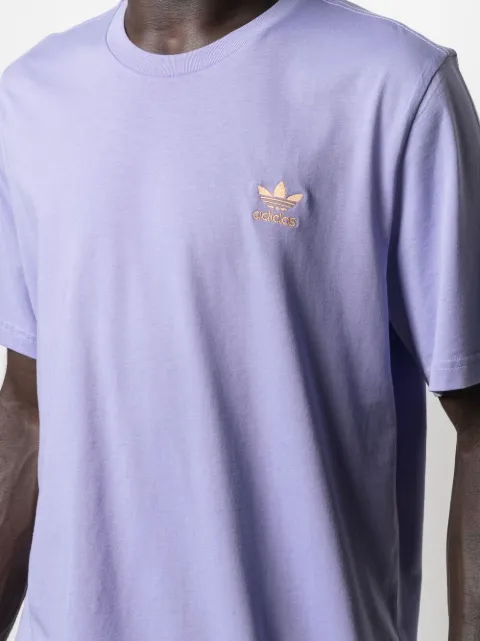 Adidas Essentials Trefoil Embroidered T-shirt - Farfetch
