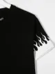 Vision Of Super Kids TEEN flames print T-shirt