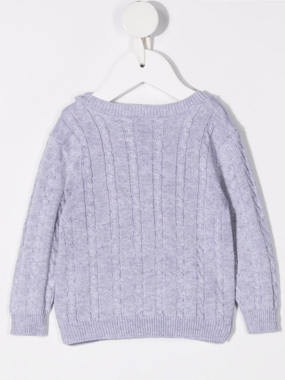 Image 2 of Siola cable-knit cotton jumper