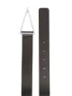 Bottega Veneta triangle-buckle leather belt