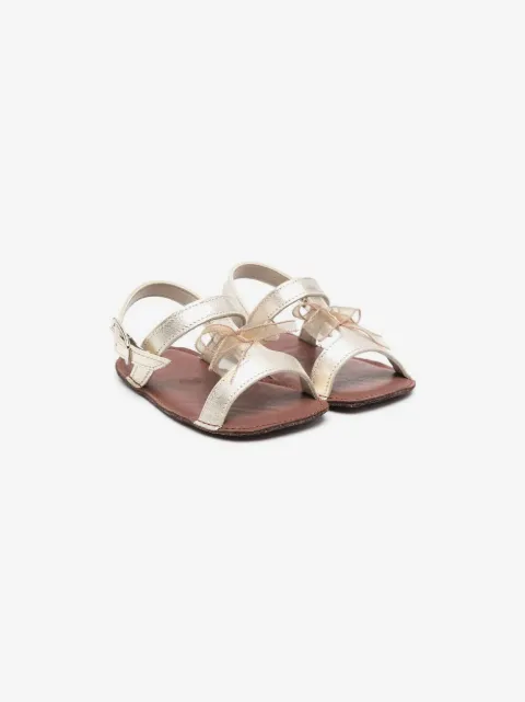 Pèpè bow-detailed leather sandals