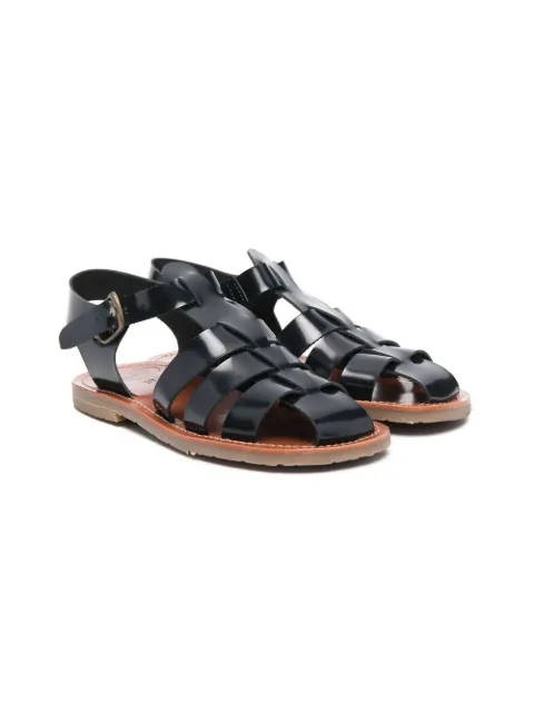 Pèpè buckle-fastening leather sandals