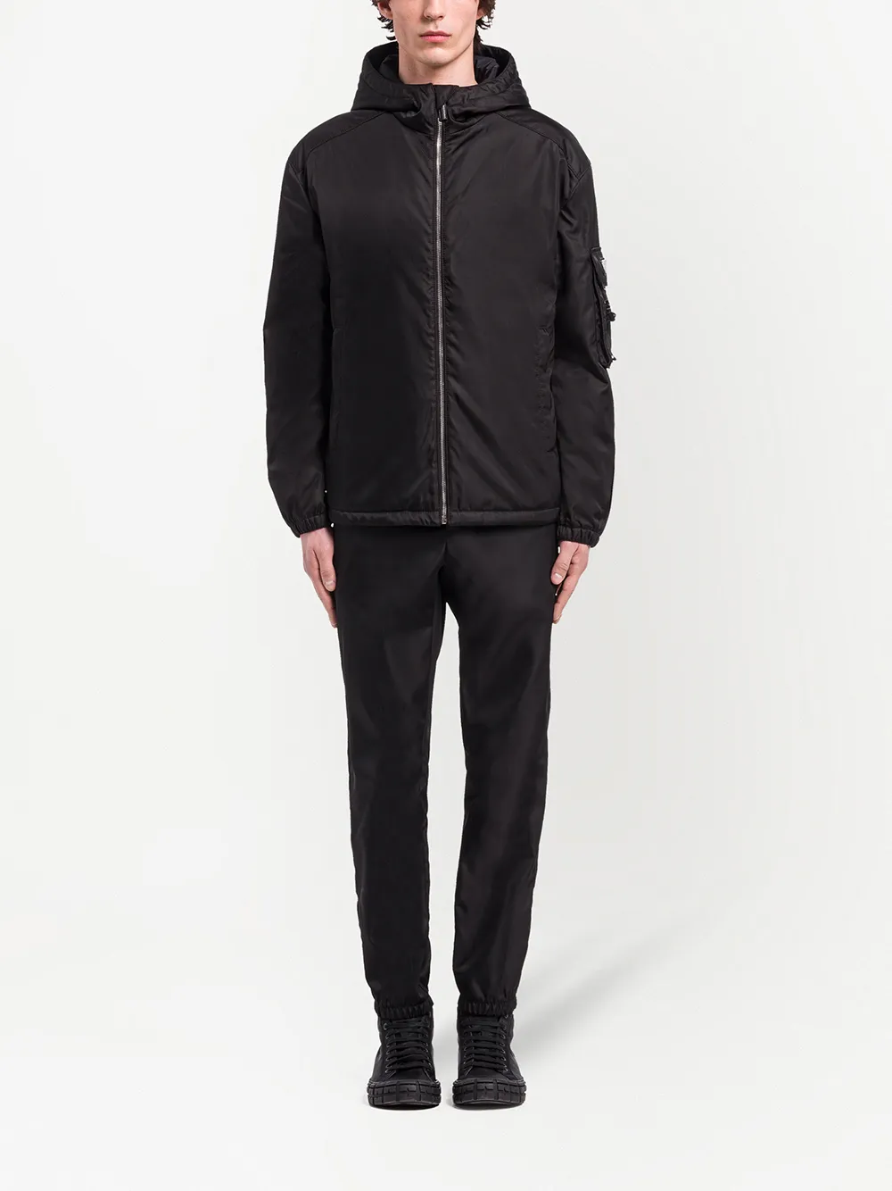 Prada Re-Nylon Blouson Jacket - Farfetch