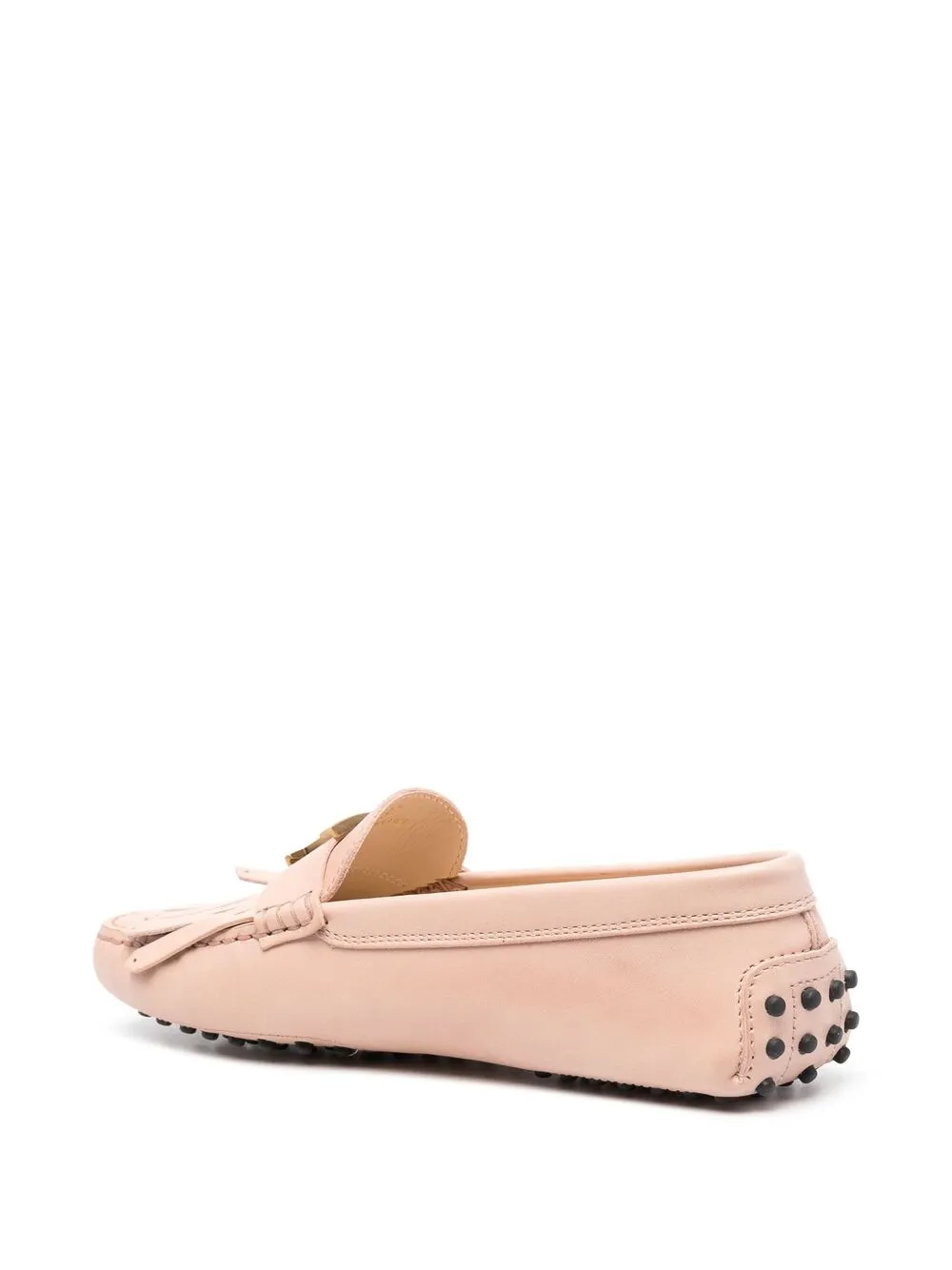 Tod's Gommino fringed loafers Pink