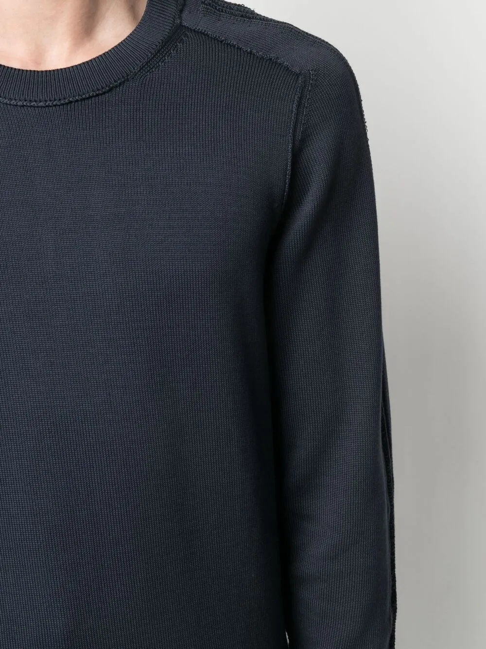 фото Transit трикотажный свитер с необработанными краями