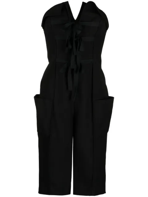 Philosophy Di Lorenzo Serafini jumpsuit corto con diseño strapless