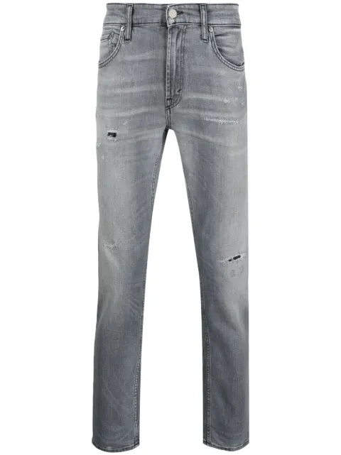 Department 5 distressed-effect slim-leg jeans