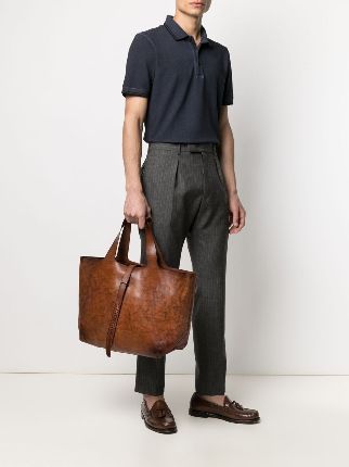 Antigua Rhum leather tote bag展示图