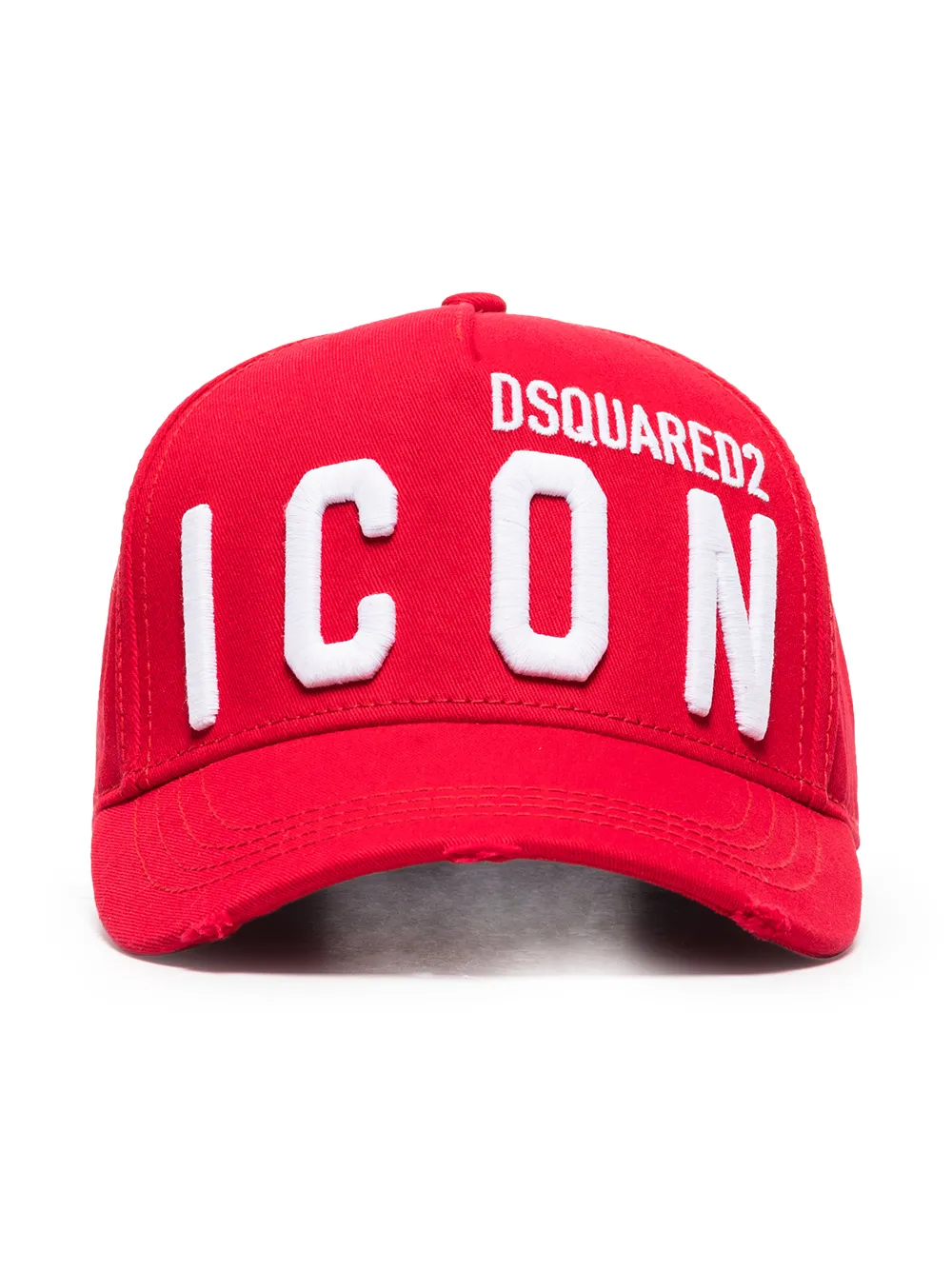 

Dsquared2 gorra de béisbol con bordado Icon - Rojo