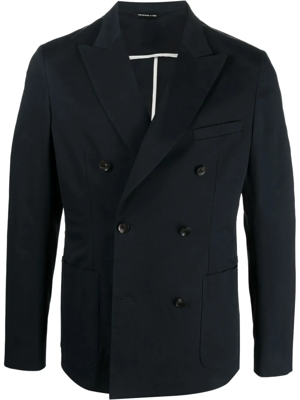Tonello двубортный пиджак строгого кроя