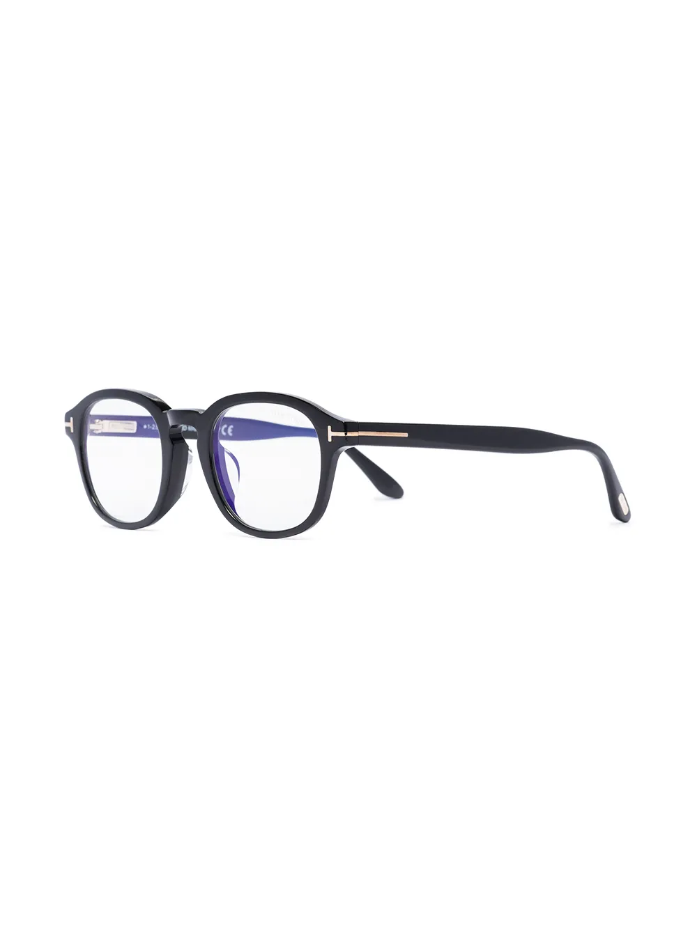 фото Tom ford eyewear очки blue block в круглой оправе