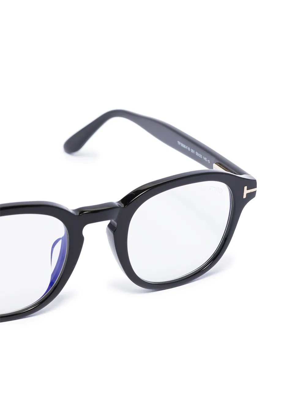 фото Tom ford eyewear очки blue block в круглой оправе