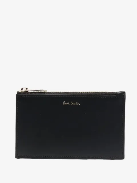 Paul Smith porte-cartes en cuir à rayures 