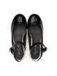 Mi Mi Sol glossy slingback sandals