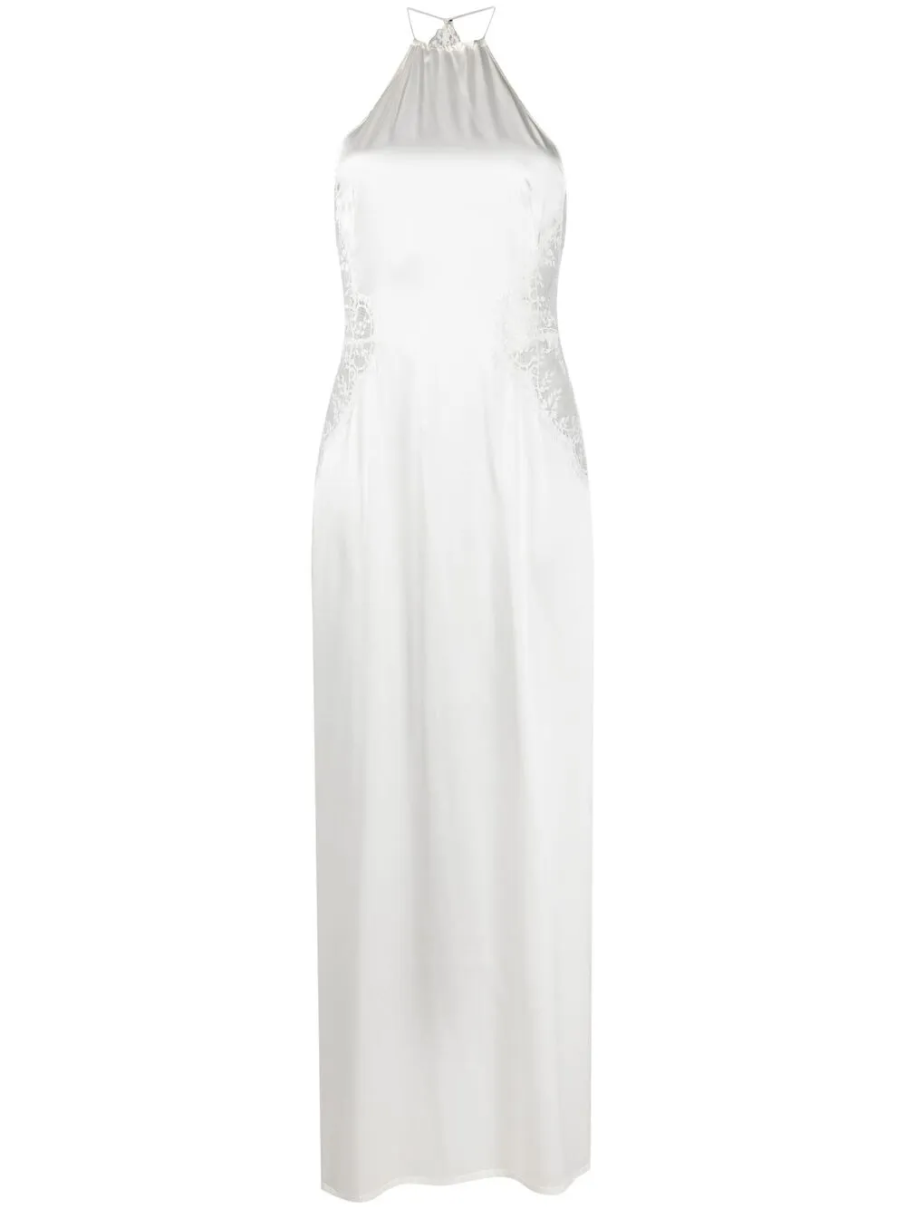 La Perla Exotique Lace Night Gown In White