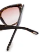 TOM FORD Eyewear tortoiseshell-effect square-frame sunglasses
