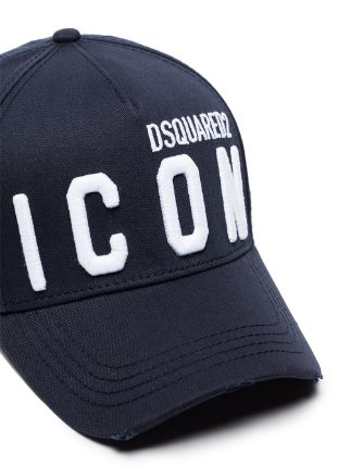 DSQ ICON BASEBALL CAP NAVY展示图