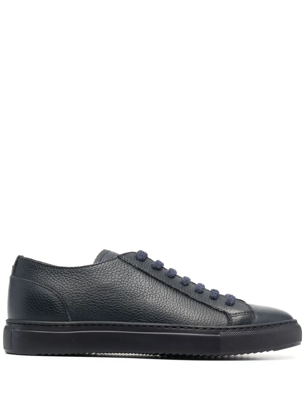 фото Doucal's low-top leather sneakers