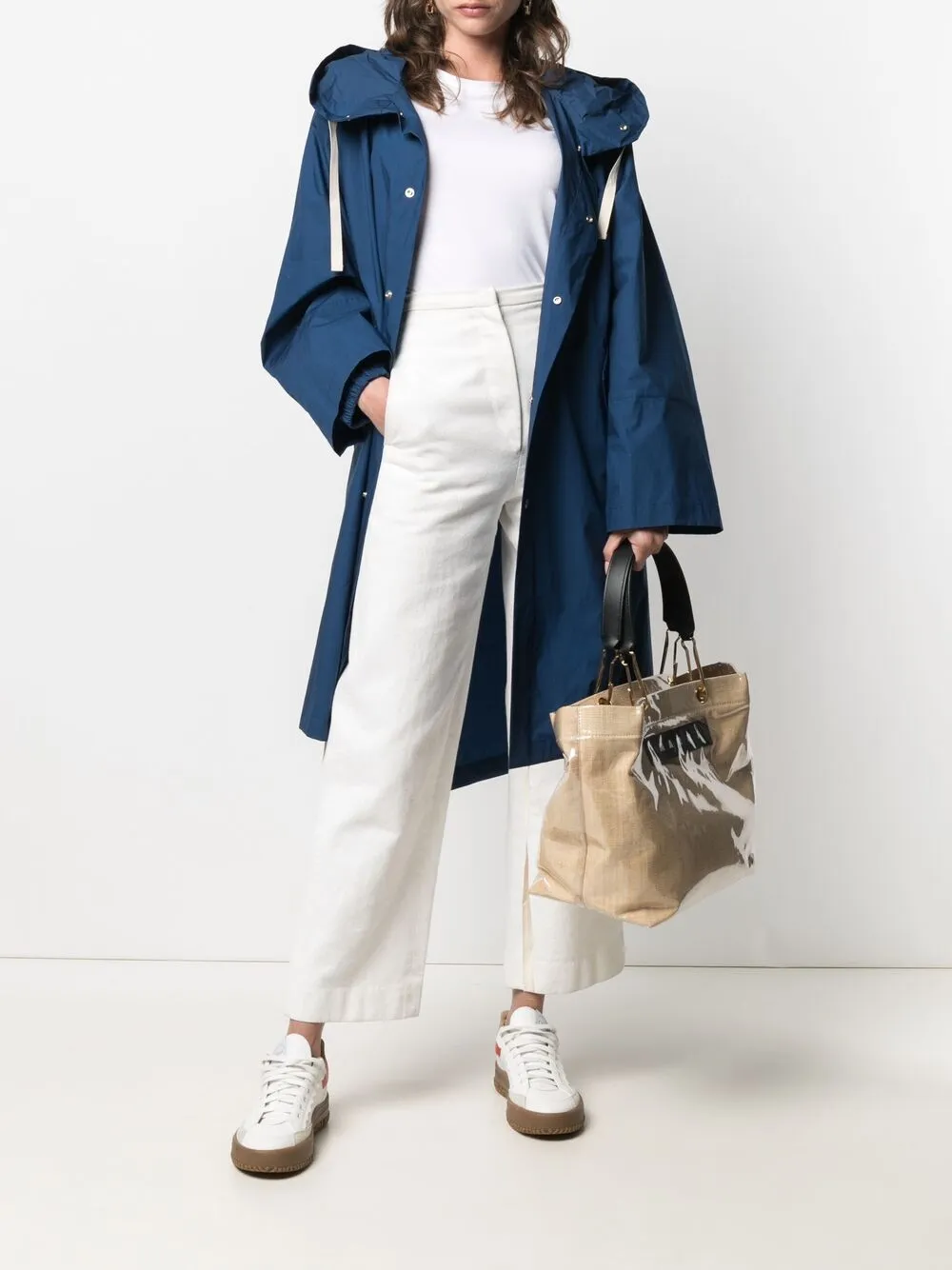 фото Jil sander парка с нашивками