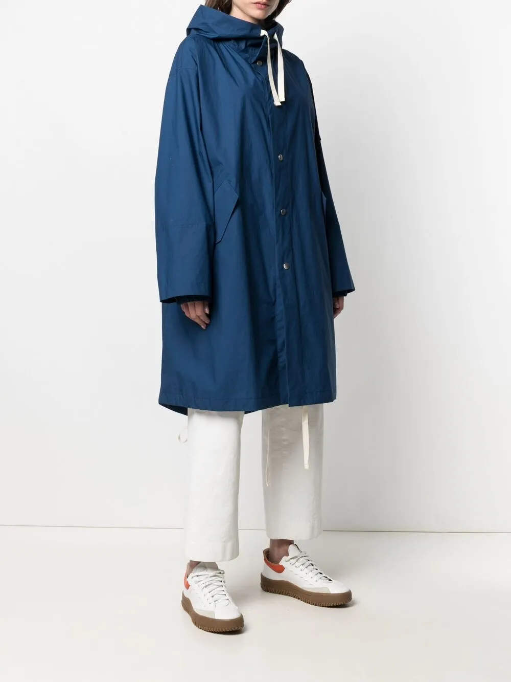 фото Jil sander парка с нашивками