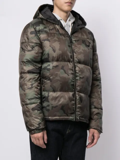 True Religion camouflage-print Puffer 
