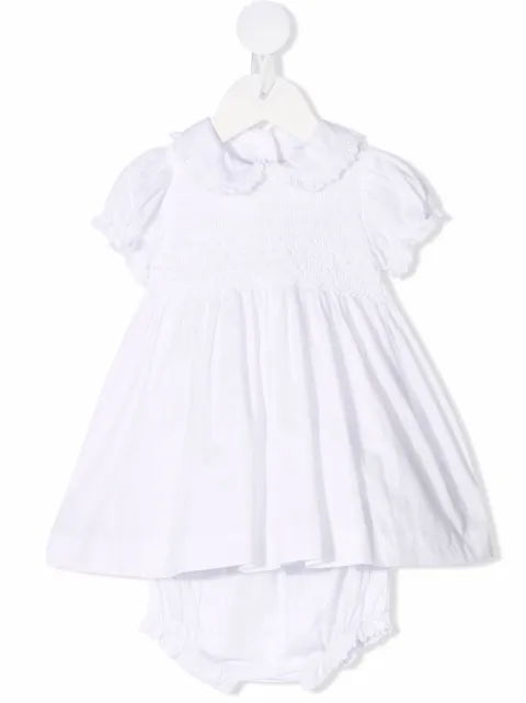 Siola ruffle-trim cotton dress