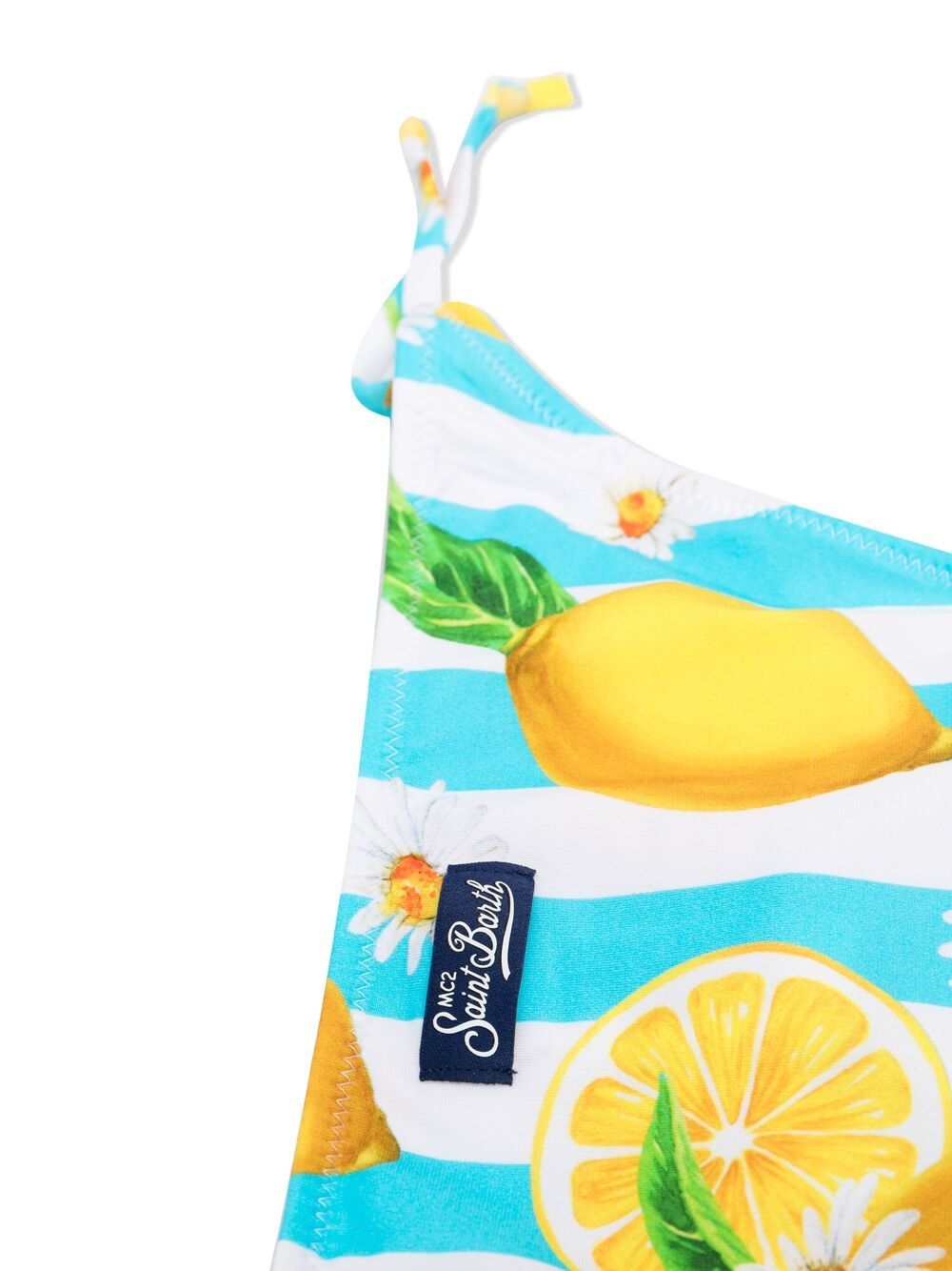 фото Mc2 saint barth kids fruit print halterneck bikini