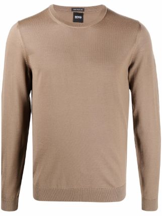 hugo boss fine knit jumper