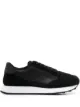 Image 1 of Armani Exchange logo print low-top sneakers