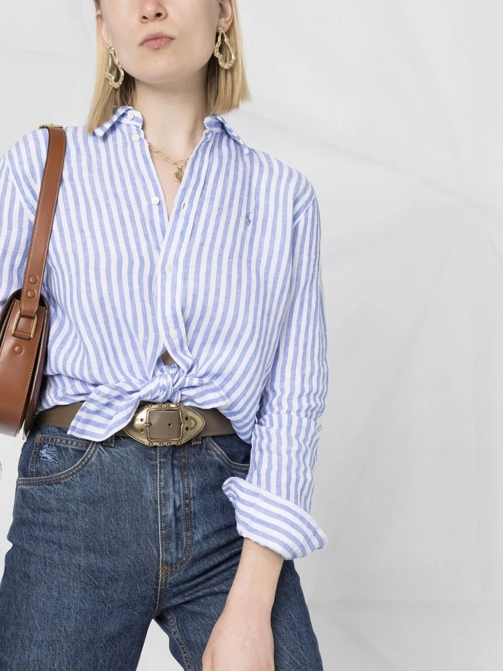 фото Polo ralph lauren рубашка в полоску