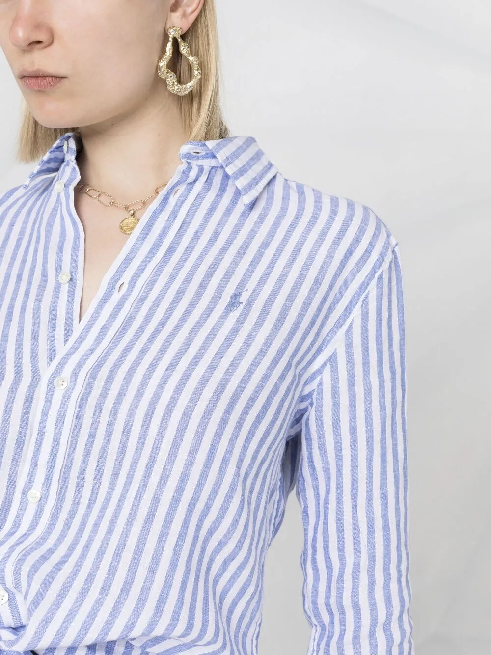 фото Polo ralph lauren рубашка в полоску