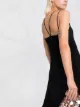 Emporio Armani strappy midi dress