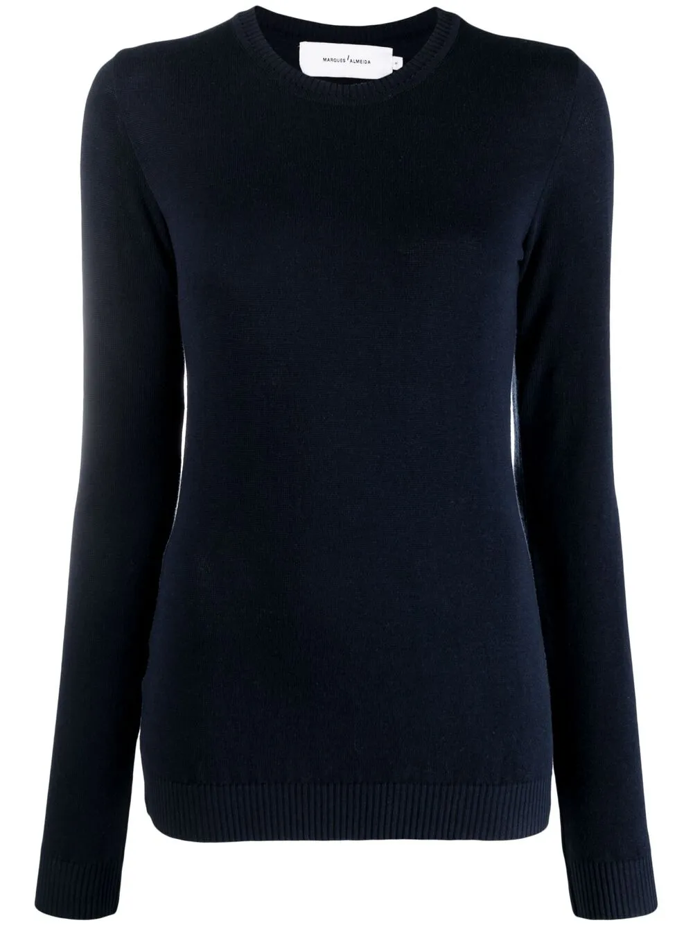 Marques'Almeida джемпер с круглым вырезом