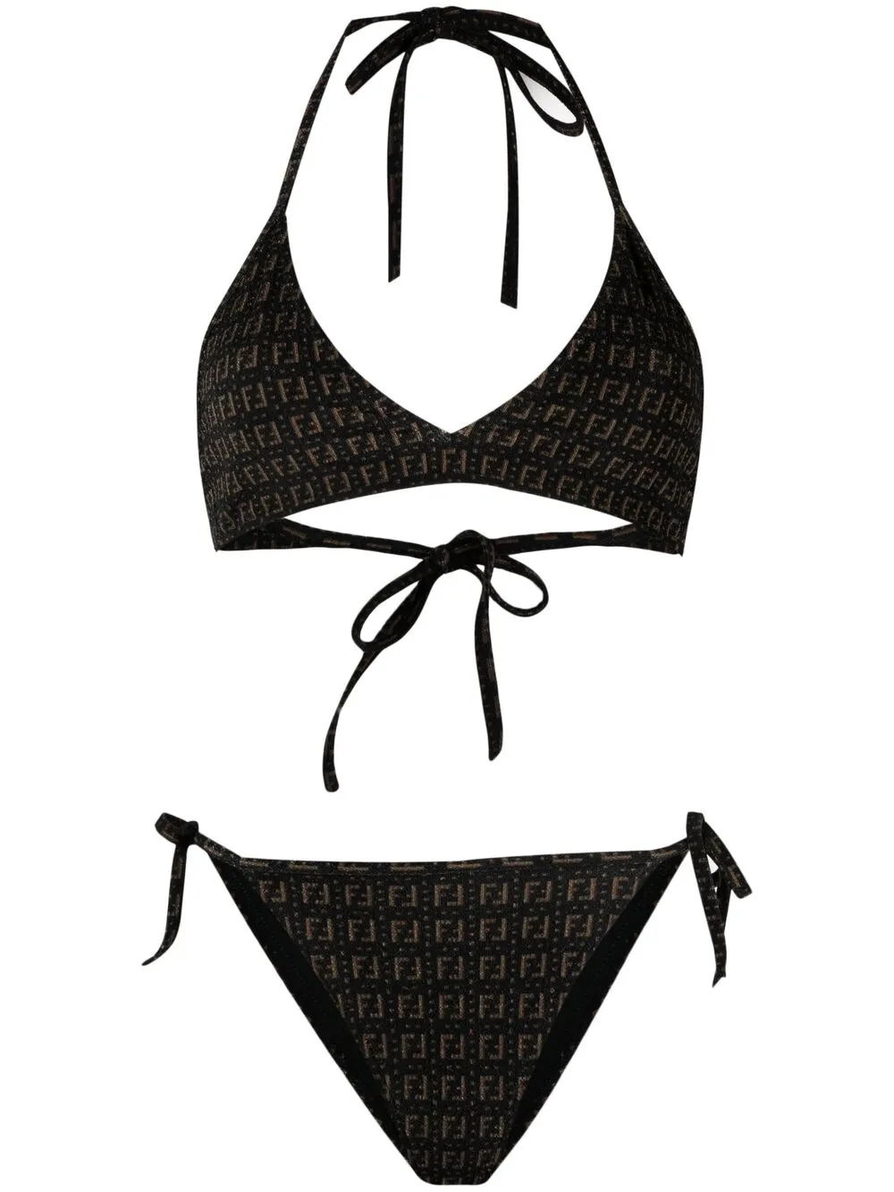 fendi monogram bikini