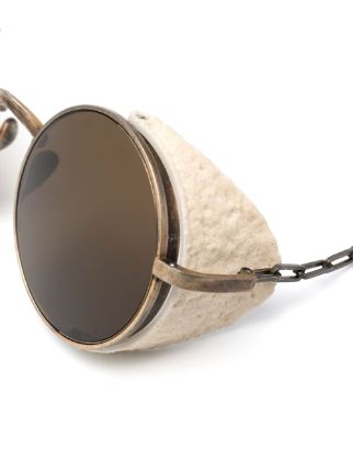 round-frame chain-link sunglasses展示图