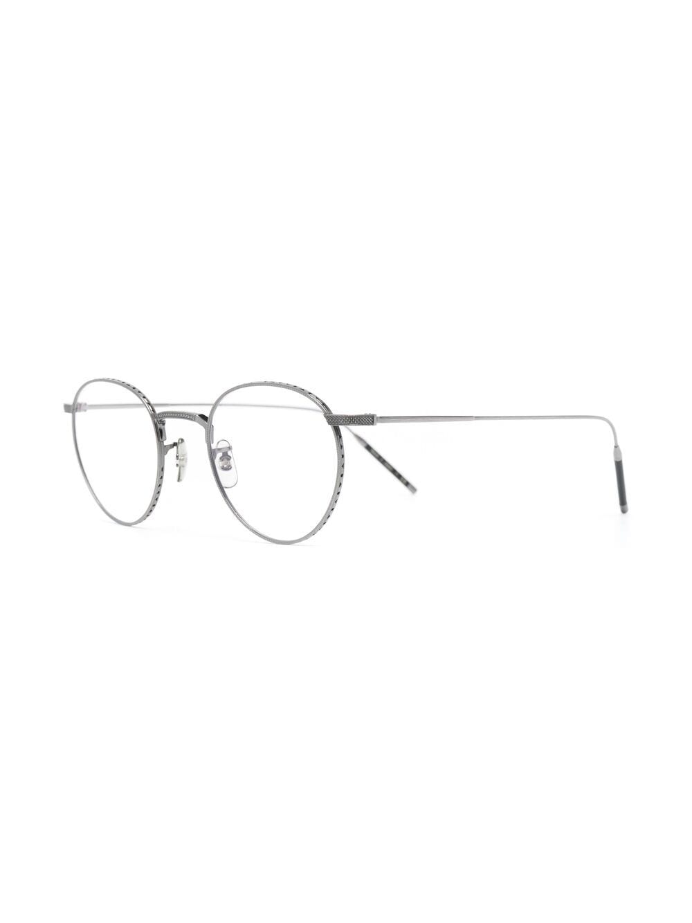 Oliver Peoples Bril met rond montuur - Grijs