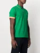 Sun 68 contrast trim polo shirt