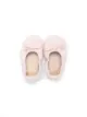 Gallucci Kids bow-detail leather ballerinas
