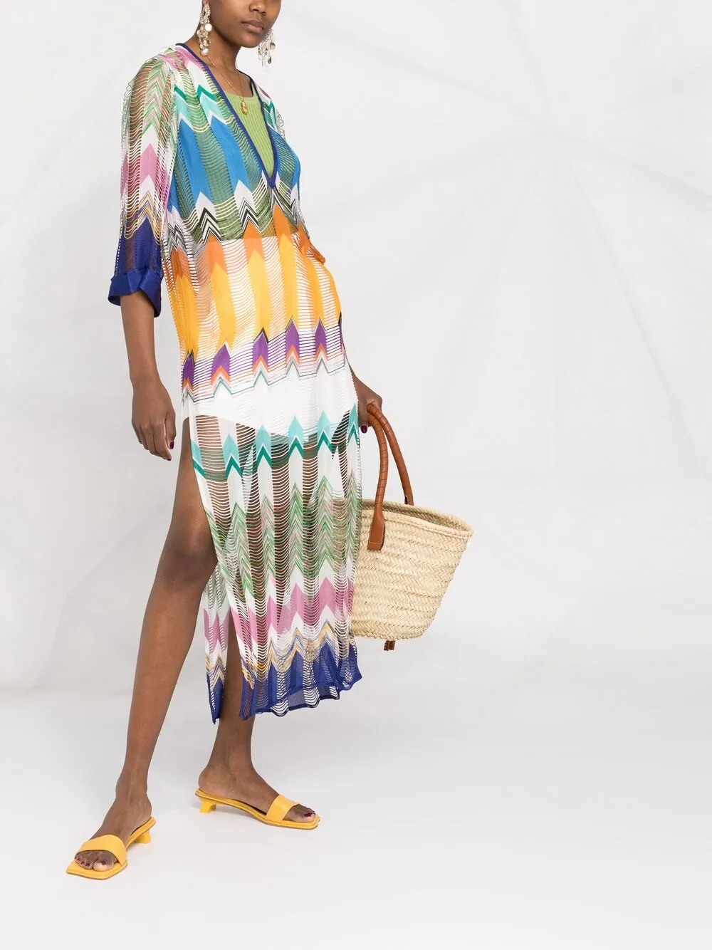 фото Missoni mare платье с вырезом