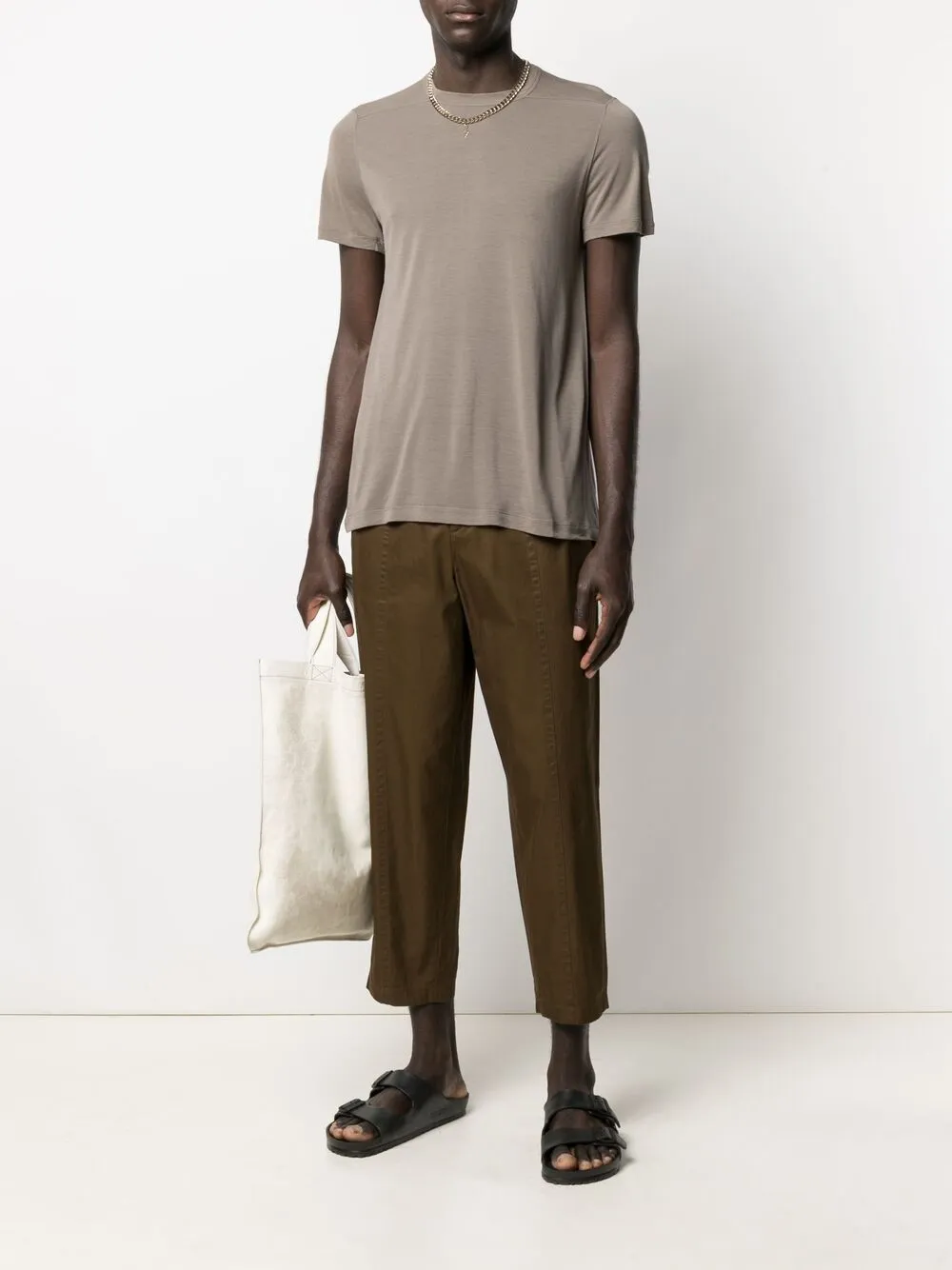 фото Rick owens футболка с круглым вырезом