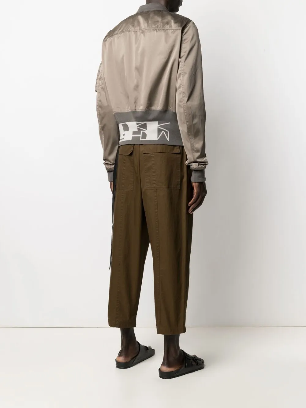 фото Rick owens drkshdw атласный бомбер