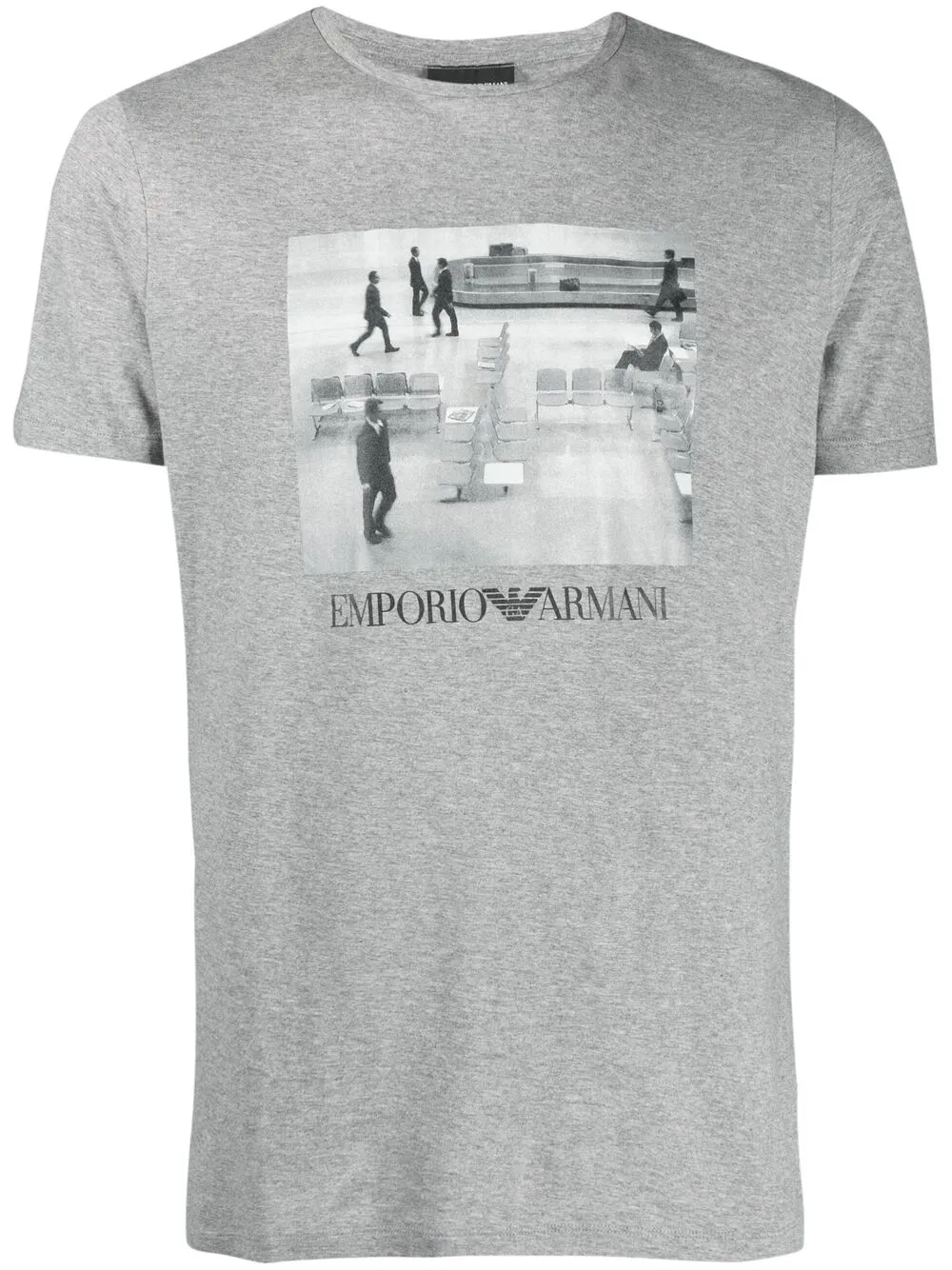 фото Emporio armani футболка с графичным принтом