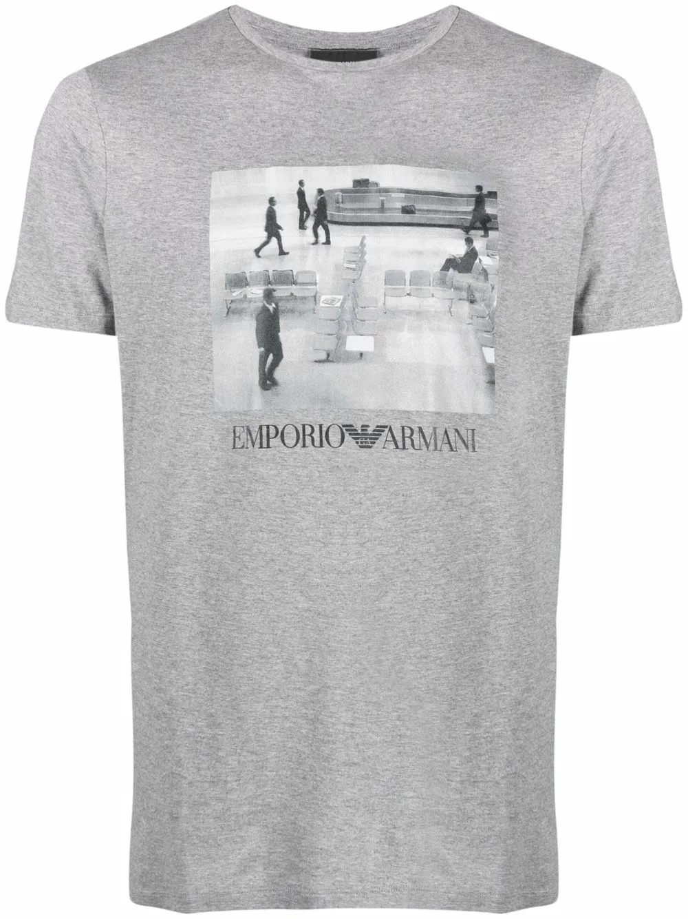 фото Emporio armani футболка с графичным принтом