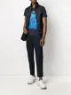 Image 2 of Armani Exchange logo-print drawstring trousers