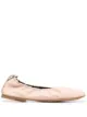 Image 1 of LANVIN square-toe ballerina shoes