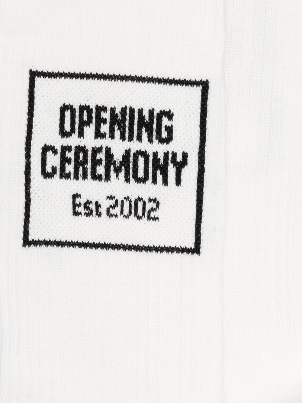 фото Opening ceremony носки вязки интарсия с логотипом