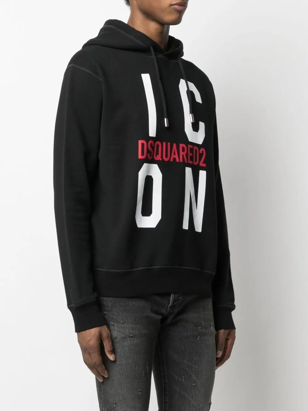 фото Dsquared2 худи с принтом icon