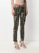 Versace Jeans Couture signature Barocco print skinny trousers