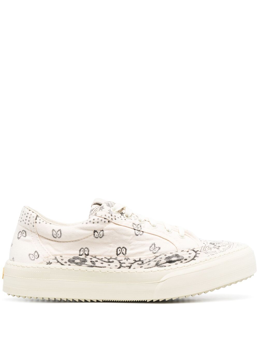RHUDE LOW-TOP LACE-UP TRAINERS