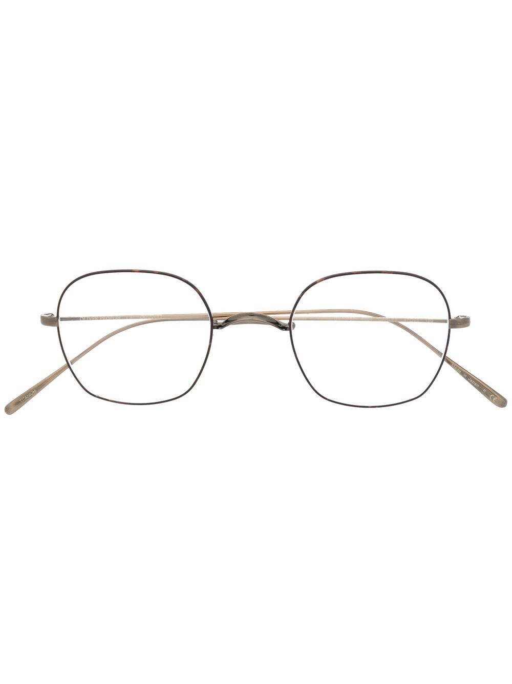 фото Oliver peoples очки carles в квадратной оправе